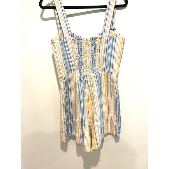 NWT Reformation Island Jumpsuit‎ Marbella 100% Linen Size 10 - Picture 1 of 11